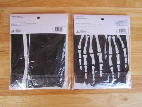 KBW Brand Halloween Skeleton Leggings and Skeleton Gloves For Sale!!! - Picture 2 of 2