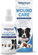 Vetericyn Plus Dog Wound Care Spray | Healing Aid and Skin Repair, 8 Fl Oz 