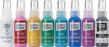 PROMOGGJL22 Jewel Tones Stained Glass Painting Kit, 8 Piece Glass Paint Set f...