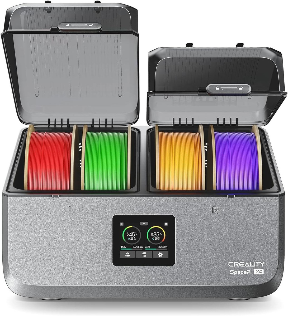 Creality Space PI X4 Filament Dryer Box 4 Spool 200W PTC Up to 85