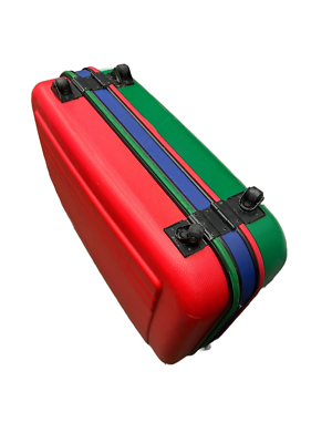 Vintage United Colors of Benetton Suitcase Luggage Hard Case