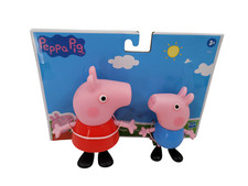 Peppa Pig 2 Pack of 5" Figures Peppa  Little Brother George - New