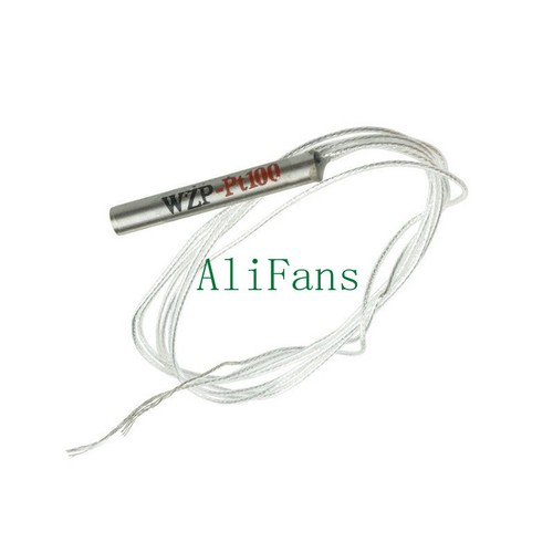 2PCS PT100 Platinum Resister Temperature Sensor Waterproof Temp Probe -20℃~ 450℃ - Picture 2 of 4