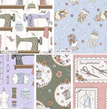SEAMSTRESS STUDIO COTTON FABRIC RANGE * Quilting * Craft * Dressmaking