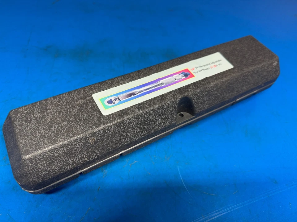 Dr. Micrómetro 1/4" Drive Click Torque Wrench Trinquete 5 - 25nm Ajustable Foto 3 de 4