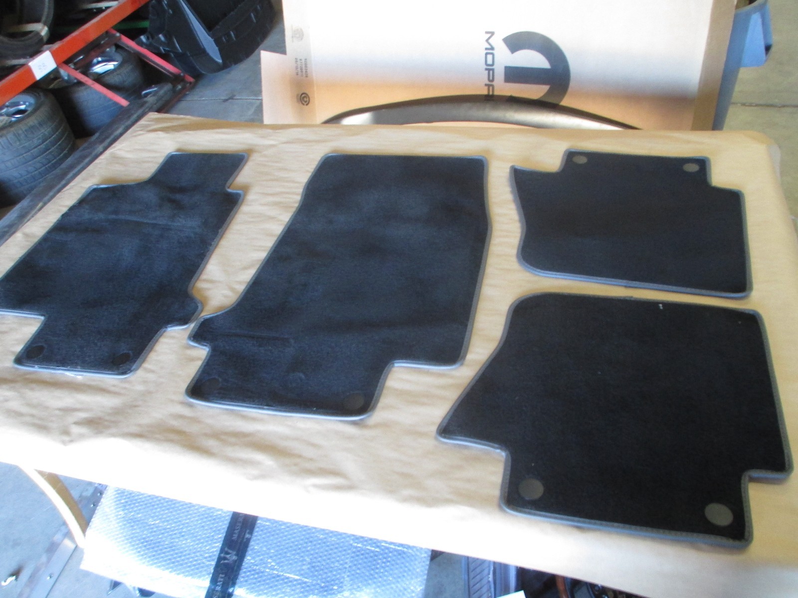Maserati Carpet Set - Black # 969411600