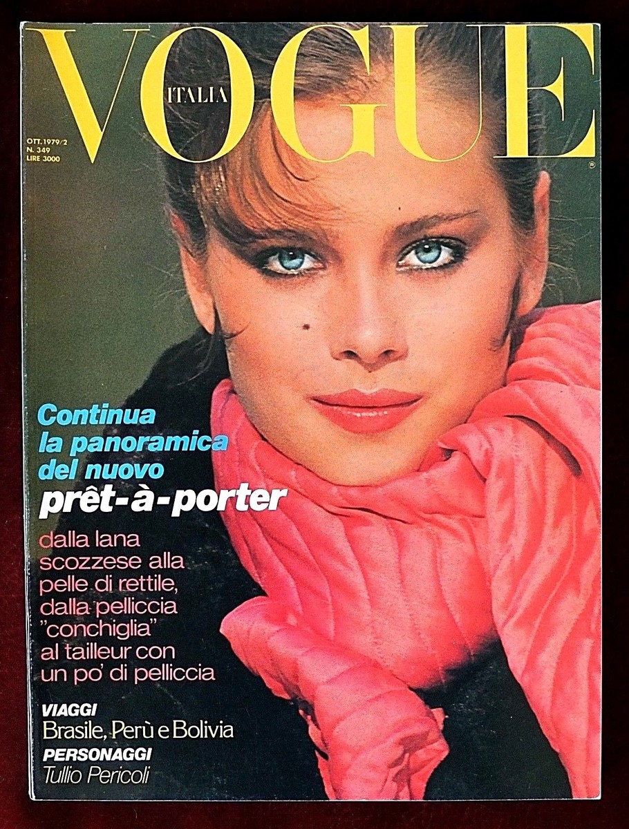 Vogue Italy Magazine ~ October 1979 ~ Francois Lamy Peter
