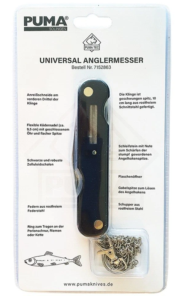 PUMA Universal Anglermesser 863 Taschenmesser 7152863 - Bild 2 von 3
