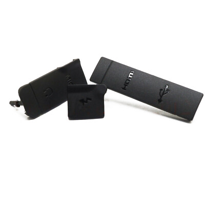 Camera USB/ AV OUT/ HDMI Port Rubber Cover Cap For Canon EOS 5D Mark IV 5D4