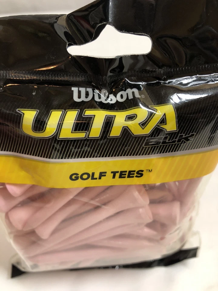 Camisetas de golf Wilson Ultra negras rosas 75 unidades 2 3/4 pulgadas  Foto 3 de 4