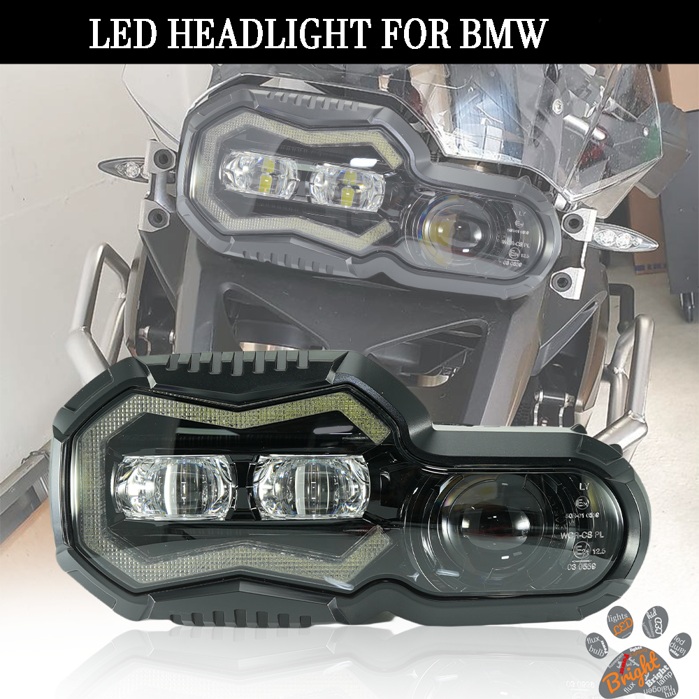 For BMW F650GS F700GS F800GS Adv F800R LED Headlights Assembly