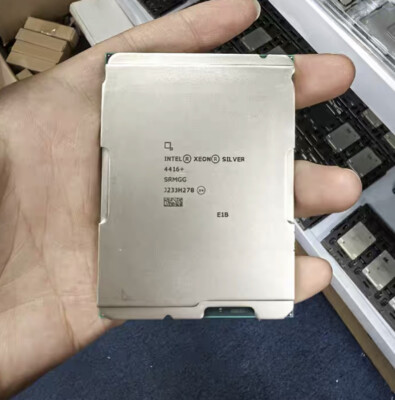 Intel Xeon  Silver 4416+ cpu QS support GIBABYTE MS73-HB1LGA4677 Motherboard