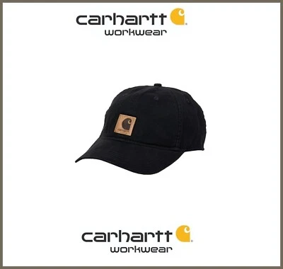 CARHARTT Baseballkappe Cap Odessa Canvas Black AH0289