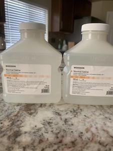Mckesson Normal Saline 1000 Ml Ebay