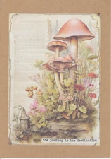 Inspiration 2 Note Card Set with Envelopes One of a kind Kraft card stock