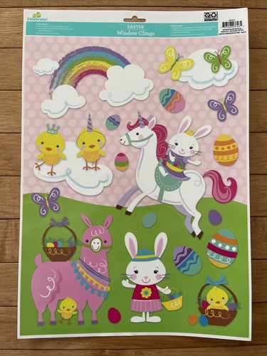 Easter Window Clings Lot of 3 Sheets NEW - Picture 2 of 3