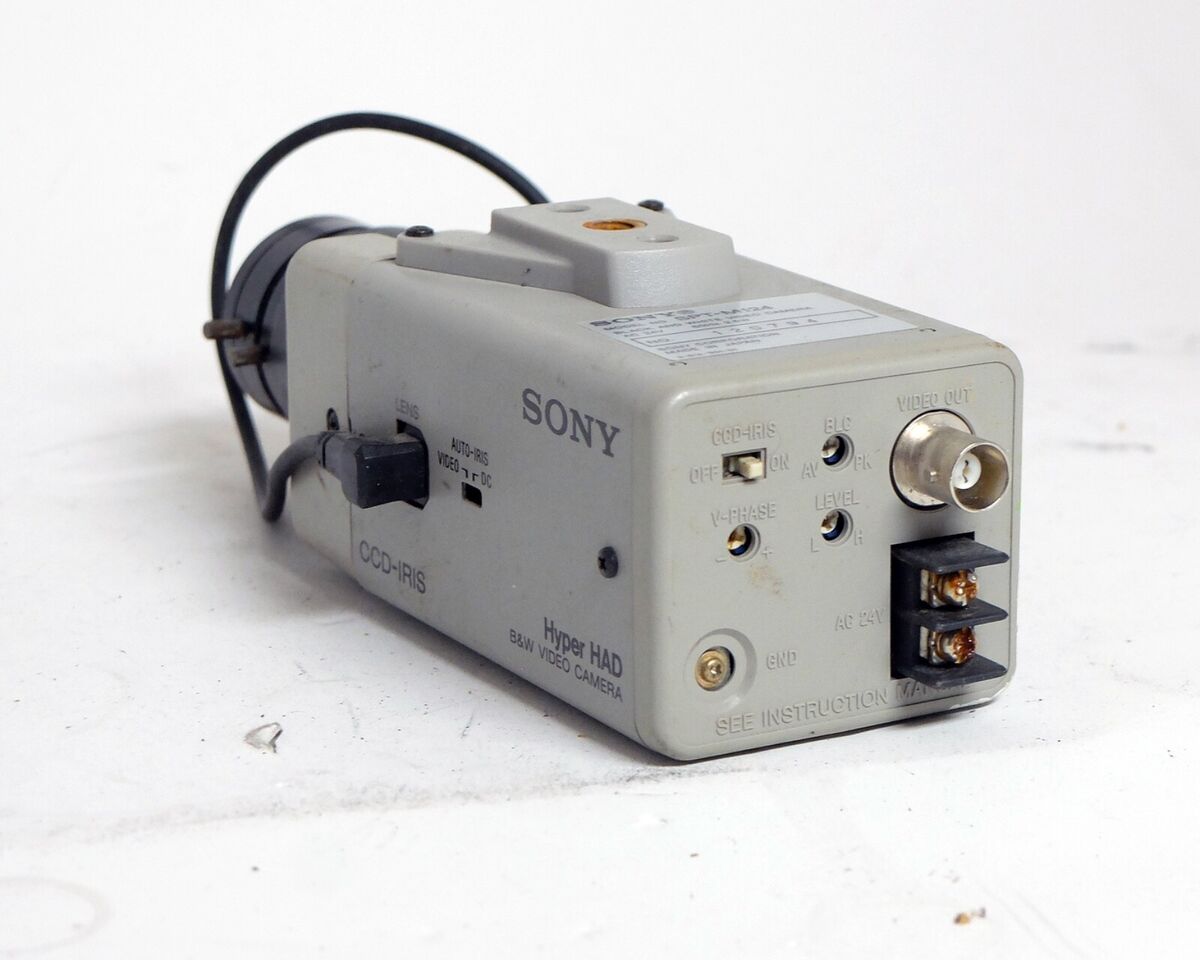 SONY Hyper HAD B&W Video Camera Surveillance Camera SPT-M124 SONY Hyper HAD B&W Video Camera Surveillance Camera SPT-M124