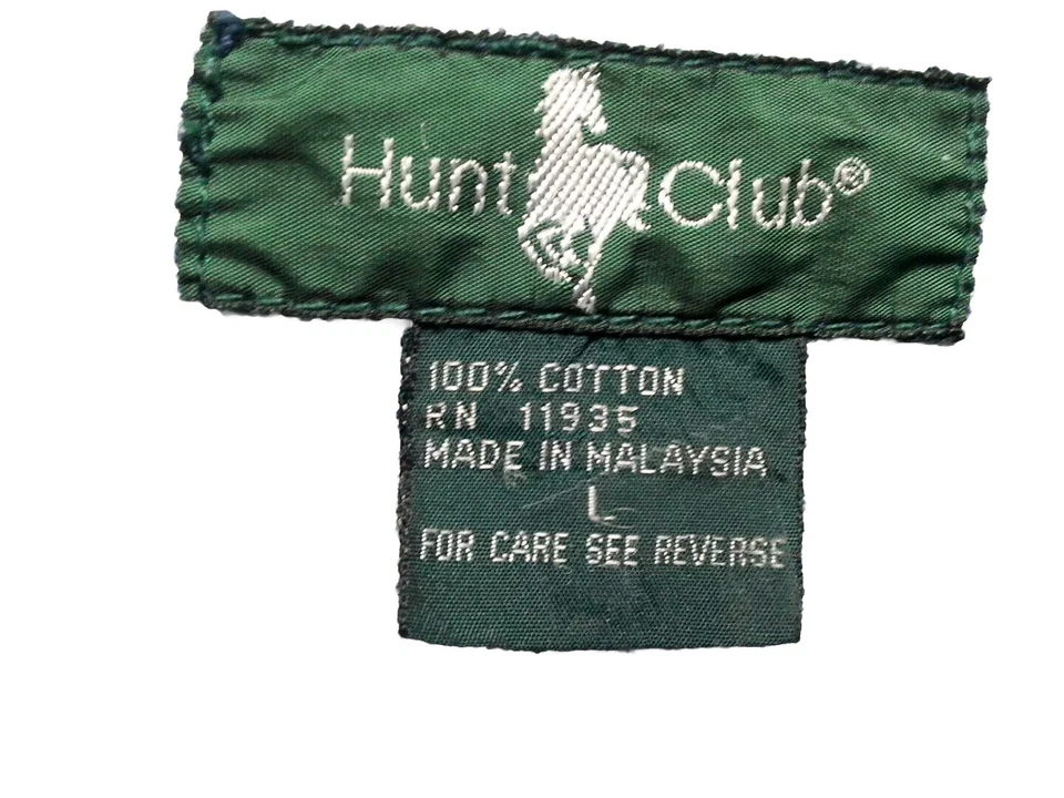 Chaqueta vaquera HUNT CLUB para mujer talla L con botones delanteros 4 bolsillos pintura grunge  Foto 4 de 4