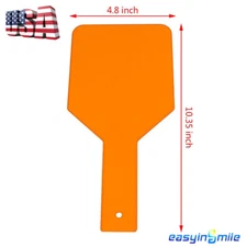 EASYINSMILE Dental Shield Hand-Held Protective Paddle For Curing Light Filter