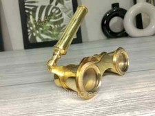 Handmade Binocular Polished Antique Nautical Opera Glasses Spyglass Scouts Solid