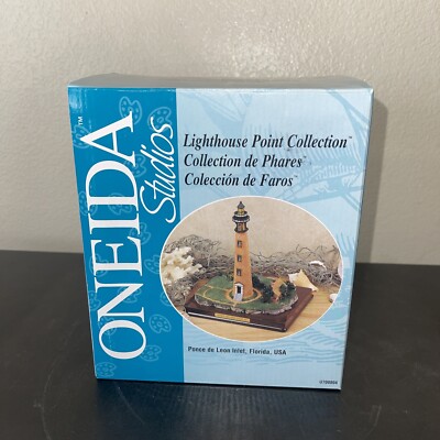 Oneida Studios Lighthouse Point Collection Ponce de Leon Inlet FL New w/ Box