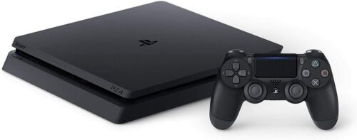 SONY Playstation 4 PS4 Jet Black Console 500GB CUH-2200AB01 w/box