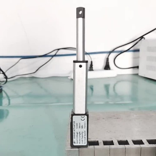 DC 12V Small Mini Micro Linear Actuator 1.2" 2" 3" 4" Stroke Fast Speed 6inch /s - Video 1 of 1