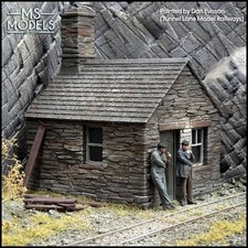 Brakesmans Hut/Shed OO9/O16.5 Lineside Narrow Gauge  for Model Railway Layout