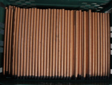 50 x Carbon rods for arc lamp Morganite Link 9mm x 9inch hig intensity positive
