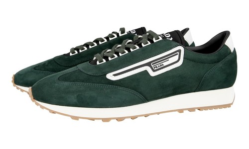 suede prada sneakers