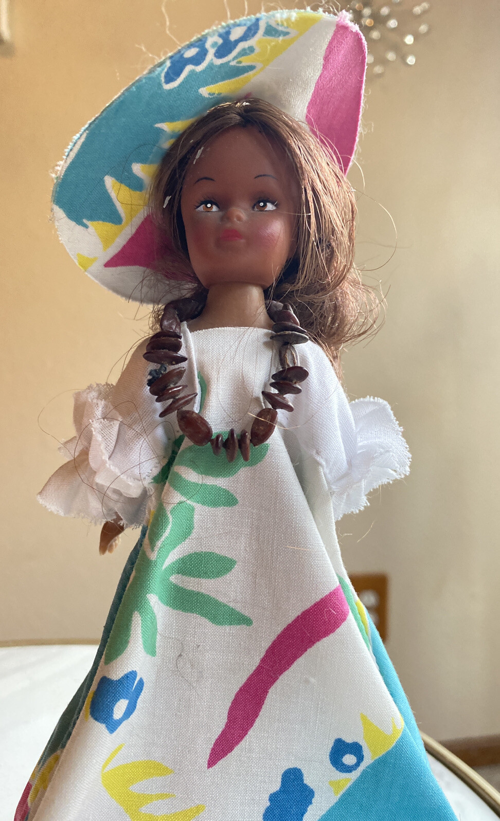 Vintage Hawaiian Music Box Lanakila Crafts Rotating Revolving Hula Doll Hawaii