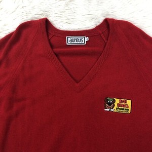 Vtg-Yogi-Bear-Jellystone-Park-Camp-Resort-Sweater-Red-Large-Long-Sleeve-Shirt