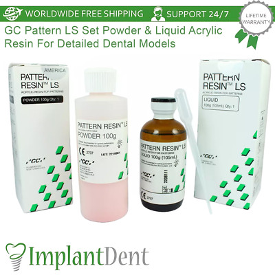 Pattern LS Set Powder & Liquid Acrylic Resin Modeling Indirect Restorations