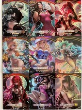 🔥 Goddess Carnival - [SSR] Pick your card - Anime Waifu Doujin THICK Cards 🔥