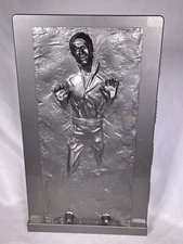 Star Wars HAN SOLO IN CARBONITE 3D Sculpted 18" LED Desk Statue w Wall Mount