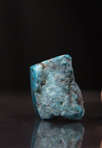 TURQUOISE GEM NUGGET Birdseye Spider web Cabbing Rough KINGMAN - Picture 3 of 7