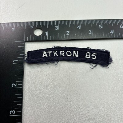 US Navy ATTACK SQUADRON ATKRON 85 Tab Patch (Rocker, UIM) 39TT