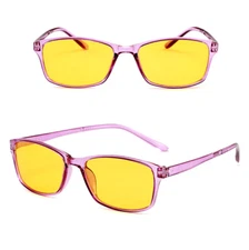 HD Night Vision glasses for Women Girls Driving Aviator Anti Glare Sun glasses