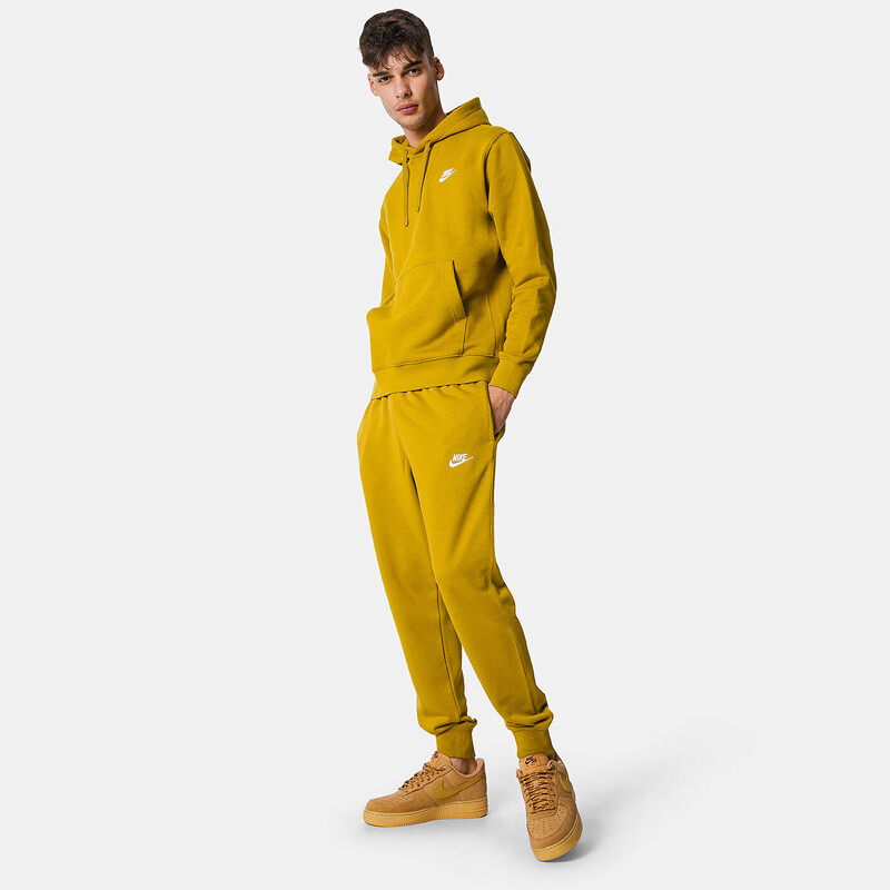 Nike Men Full Tracksuit Hooded Winter Sport Yellow Fleece | eBay