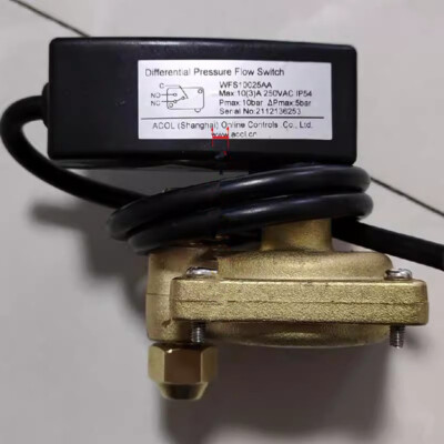 1pcs NEW ACOL water flow differential pressure switch WFS10025AA