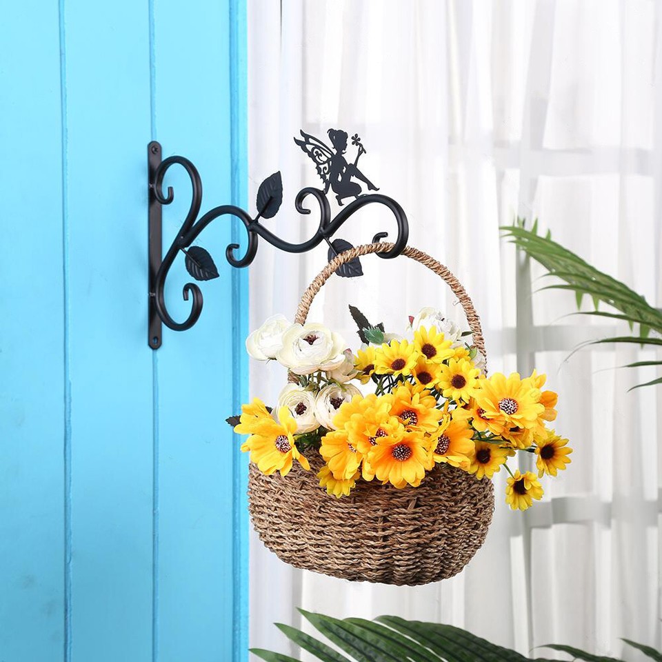 11.8inch Hanging Plant Bracket Heavy Duty Curved Plant Hanger for