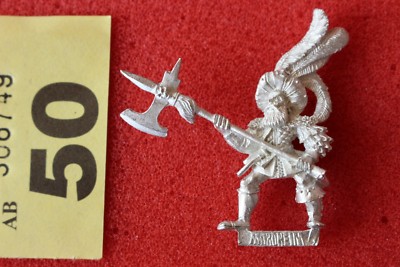 Games Workshop Warhammer Mordheim Averlanders mit Axt Metall Figur 1999 Neu OOP