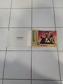 GAUNTLET : (NES , 1988) = **INSTRUCTION MANUAL ONLY**