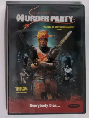 Murder Party DVD - Magnet - NEW - Jeremy Saulnier - Macon Blair - Green