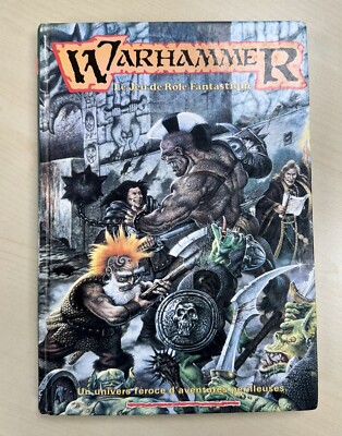 RPG / Descartes Warhammer 1st ed base book VF Fantastic Gw