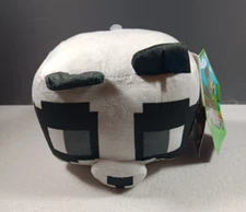 Minecraft Mojang Grey Wolf Toy Factory Stuffed 7" Chibi Plush Doll Animal New