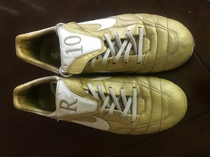 Legend Ronaldinho Tiempo Oro Nike Air Botines de fútbol | eBay