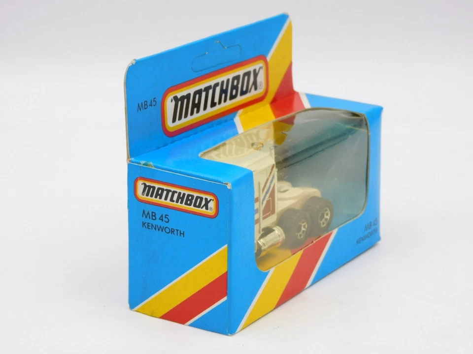 Matchbox Superfast Kenworth cabover aerodyne Macau 80s MB-45 in BLUE BOX - Immagine 2 di 3