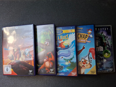  Disney DVD Sammlung   5 Klassiker (König der Löwen, Das Dschungelbuch, uvm.)