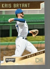 2019 Playoff Holo Gold #11 Kris Bryant 2/10